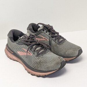 Brooks Adrenaline GTS 20 Running Shoes, Grey, Women's 9 M